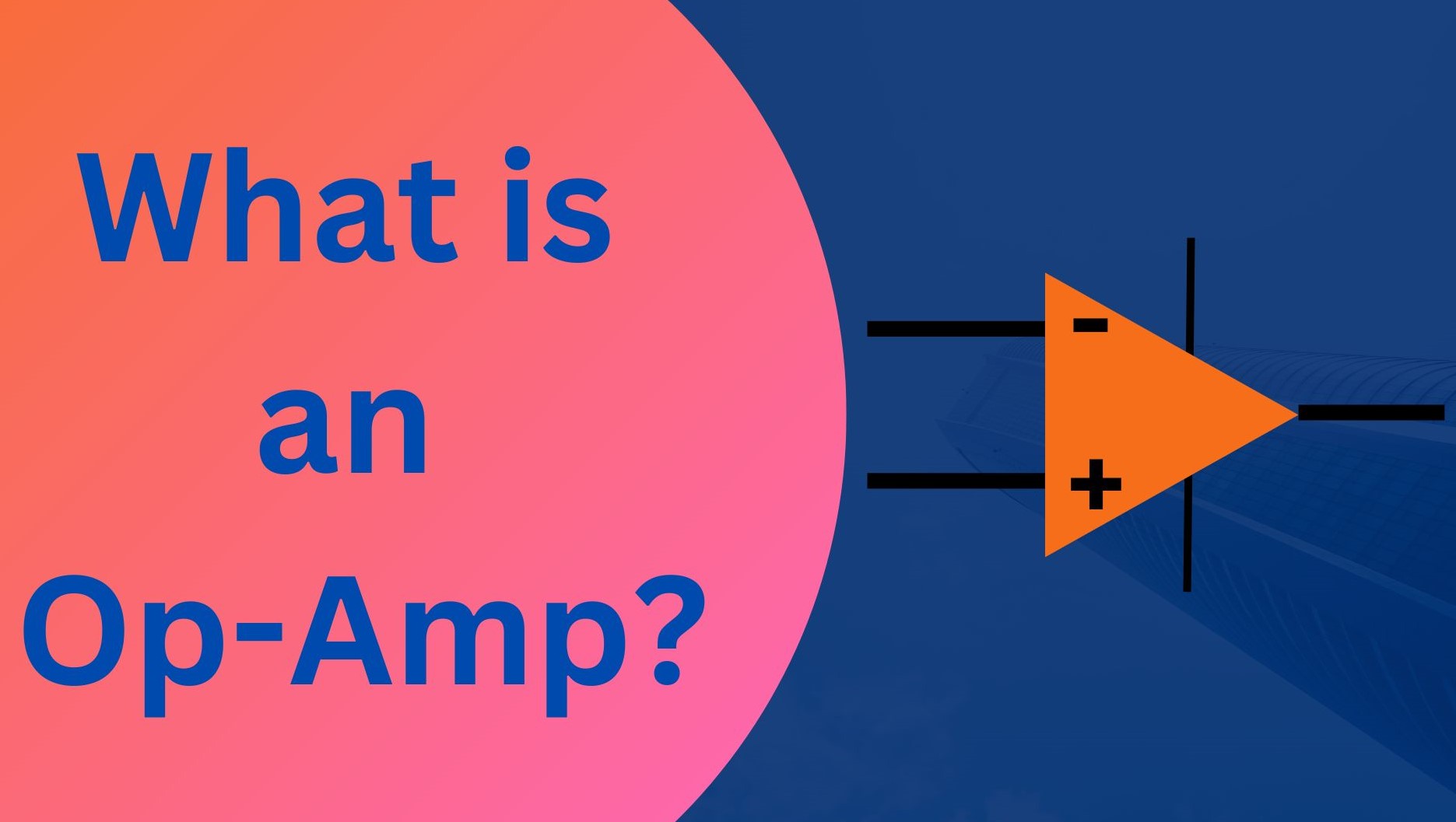 Op-Amp Internal Architecture, Characteristics, Applications - Chandras EDU